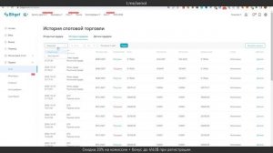 Где найти историю ордеров и сделок на бирже Bitget