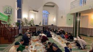 Ифтар в Мечети Хамза 30.03.2023 в 19:51 часов