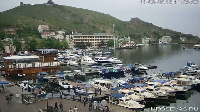 Балаклава, набережная Назукина.11 мая 2018 года смотреть онлайн