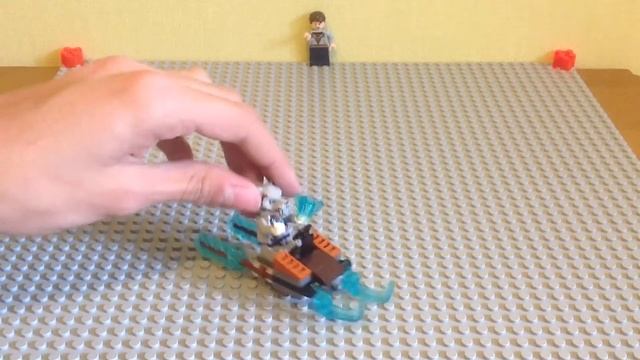 Обзор Lego эксклюзивного полибэга 30266 Ледяной снегоход смотреть онлайн