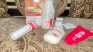 Loreal hair color 7.3 Blond Dore Review+demo