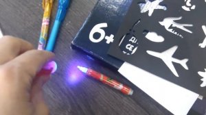 Набор для творчества _Рисуй Светом_ оригинальный планшет для рисования в темноте от ИП Корсаков.mp4