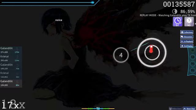 TK From LTS - Unravel (TV Size) [osu!] смотреть онлайн