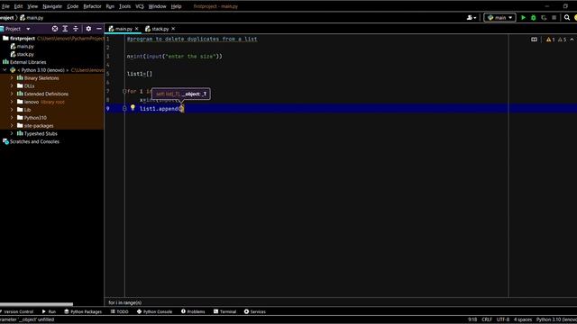 Python Programs|13|remove duplicates in a list program in python