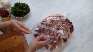 МЯСНАЯ ЗАПЕКАНКА В РУКАВЕ/ MEAT CASSEROLE IN SLEEVE))