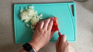 Картошка с моцареллой и мясом , potatoes with mozzarella and meat