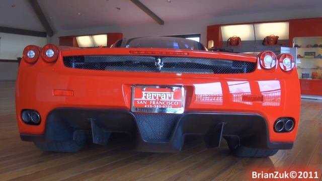 Ferrari Enzo Cold Start and Rev смотреть онлайн