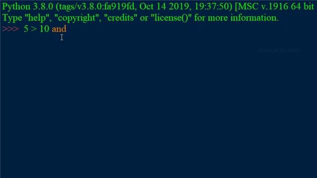 Python Tutorial - #6 Logical Operators | Operators in Python | Kattral Kaanoli | Tamil смотреть онлайн