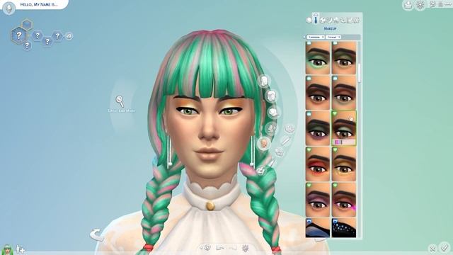 I made Mitsuri Kanroji in the sims! - Anime x The Sims #4 смотреть онлайн
