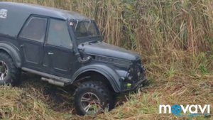 УАЗ с мотором м51 ,нива на порталах газ 69 с мотором от Мерседес и китаец нашли грязь