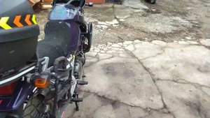 Kawasaki kle 500, 400, центральная подножка.