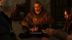 Геральт Лепс и Гюнтер о'Дим. Разговор в таверне.