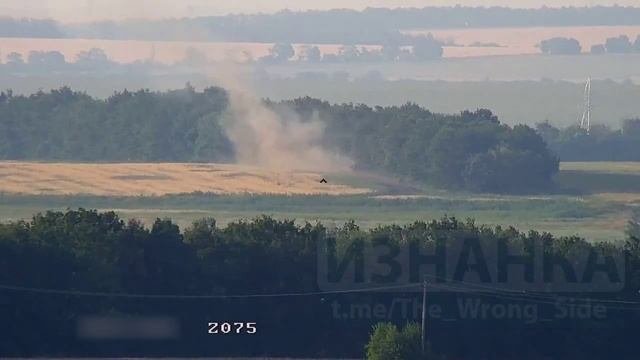 Водитель , перевозившего украинских военных, отработал навыки экстренного катапультирования