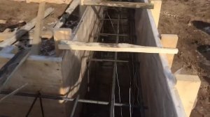 Ростверк (лента) свайного фундамента!