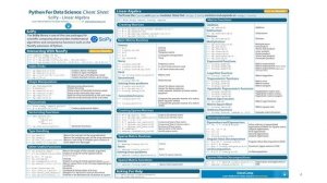 Top 5 Python Libraries  for Data Science   CheatSheat