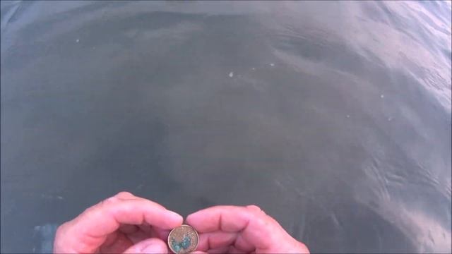 Поиск золота под водой с Minelab Excalibur II