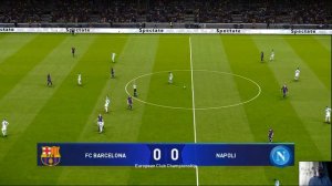 PES 2020 | UEFA Champions League 2020 | FC BARCELONA VS NAPOLI