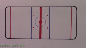 How to Draw an Ice Hockey Rink