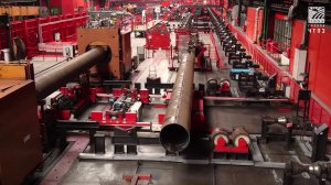 Как делают сварную трубу. Деcятый этап: подготовка к испытаниям.