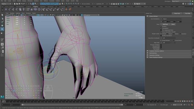 7 - Copy skin in Maya / Копирование скина в Maya