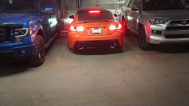 Lexus RCF Invidia Full Exhaust Cold Start Up and Light Revs смотреть онлайн