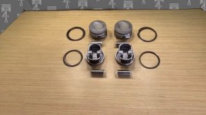 Запчасти в наличии: Новые поршни с кольцами на двигатели 1.2л бензин TSI от Audi, VW, Skoda, Seat