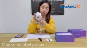 PEKOKO Mini Mobile Color Printer Portable Handheld Printer Customized APP Supports Android & iOS