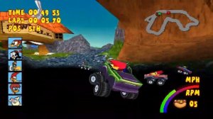 Woody Woodpecker Racing (PS1) - Unlock All Characters (CHAMPIONSHIP MODE)