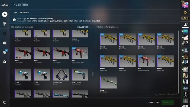 CS:GO TRADE UP EXCEL PROJECT - Investments  Trade Ups Part 2