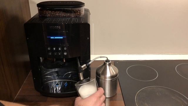 ► Latte on KRUPS Espresseria Auto Pisa EA815070 смотреть онлайн