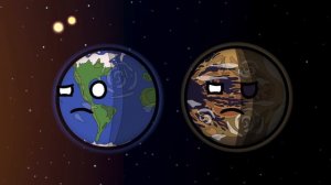 Earth meets Proxima B! [SolarBalls Fan Animation] @SolarBalls