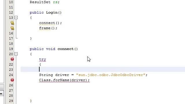 Java User Login Application with Database Connection смотреть онлайн