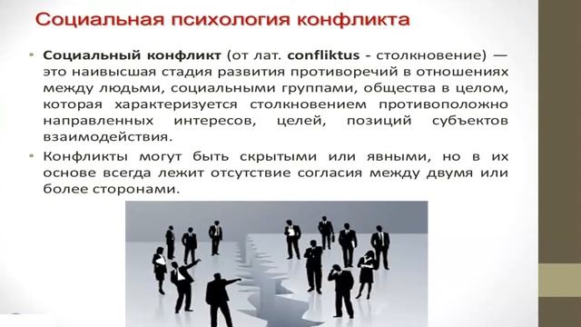 10 Психология малых групп   Социальная психология конфликта и агрессии
