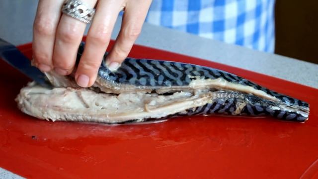 Быстрая разделка скумбрии на филе