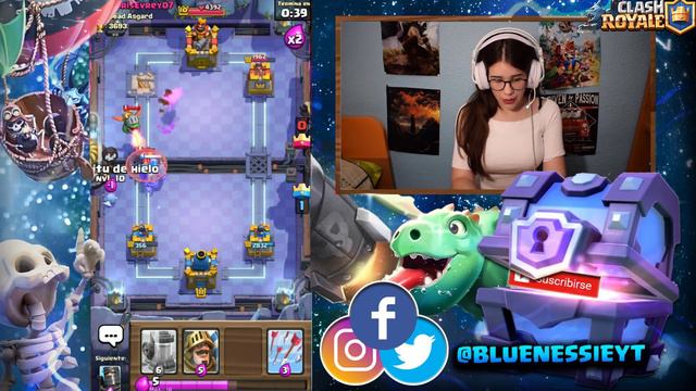 ¡¡ EL RIVAL ME TROLLEA !! | Mazo del SUB #8 | Clash Royale - Blue Nessie смотреть онлайн