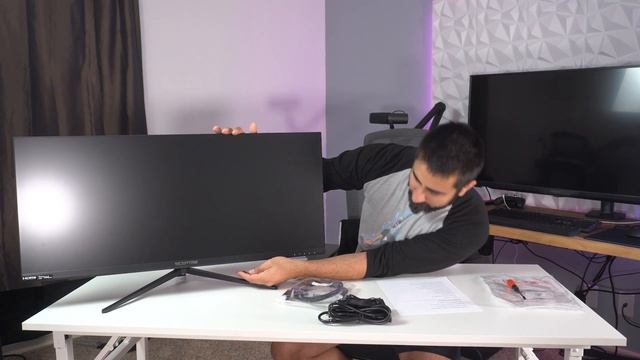 Sceptre 34inch Ultrawide 144hz IPS Monitor Unboxing & First Impressions (E345B) смотреть онлайн