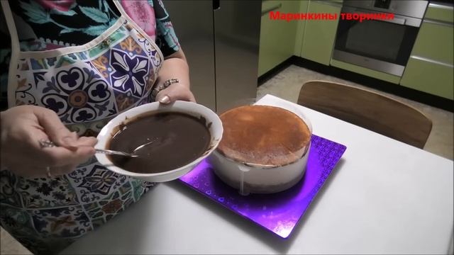 Торт Птичье молоко. Маринкины творинки. Всем МИРА и Добра!