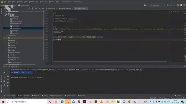Regular expression in python part 3 смотреть онлайн