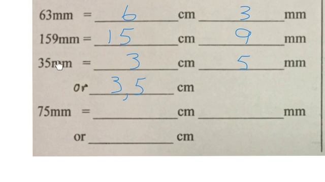 Conversions 2 of length grade 4 mm cm m km (mathdou) смотреть онлайн