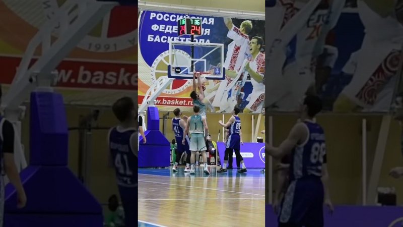 Денис в огне / dunk basketball #баскетбол #тобольск