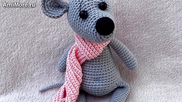 Амигуруми: схема Мышка. Игрушки вязаные крючком - Free Crochet Patterns.