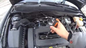 Опель Астра H Opel Astra H затроил двигатель  Замена модуля зажигания