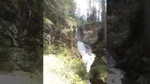 Махарское ущелье. Водопад "Чертова Мельница"