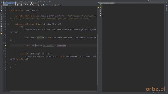 Java - Ejercicio 52: Procesar un Archivo CSV con Apache Commons CSV смотреть онлайн
