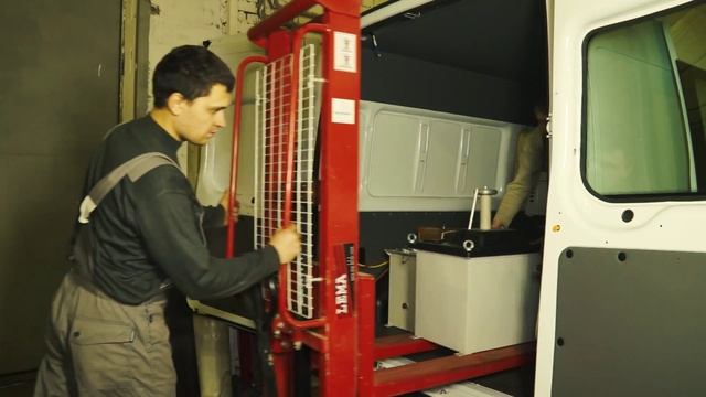 Переоборудование фургона в передвижную электротехническую лабораторию