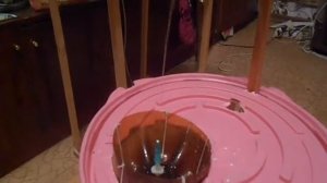 Самодельный фонтан 7 класса по физике  в Паскалях