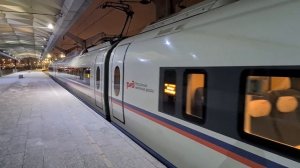Прибытие Электропоезда"Сапсан" 784А Санкт-Петербург - Москва  на станцию Москва Ленинградский вокза