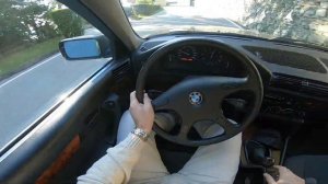 BMW 520i E34 manuale (1993) onboard POV
