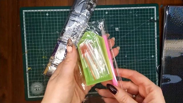 Обзор-распаковка новой картины! Алмазная мозайка на подрамнике, алмазная вышивка, алмазная живопись смотреть онлайн