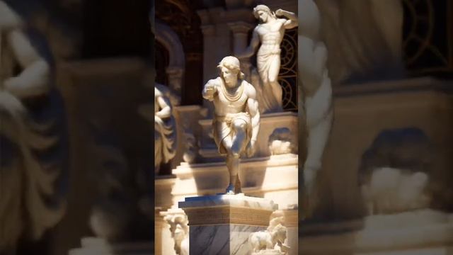 Геркулес поднимается на Олимп. Уже знаете, какая нейросеть умеет так делать?